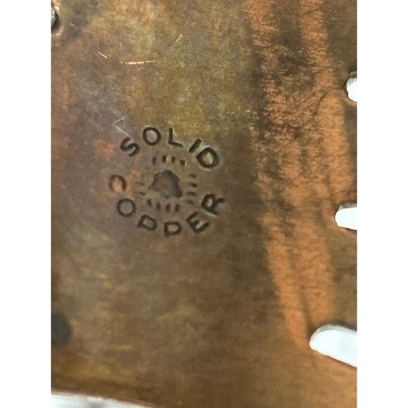 Vintage Bell Trading Post Solid Copper Butterfly Cuff Bracelet #63860 - Picture 6 of 6